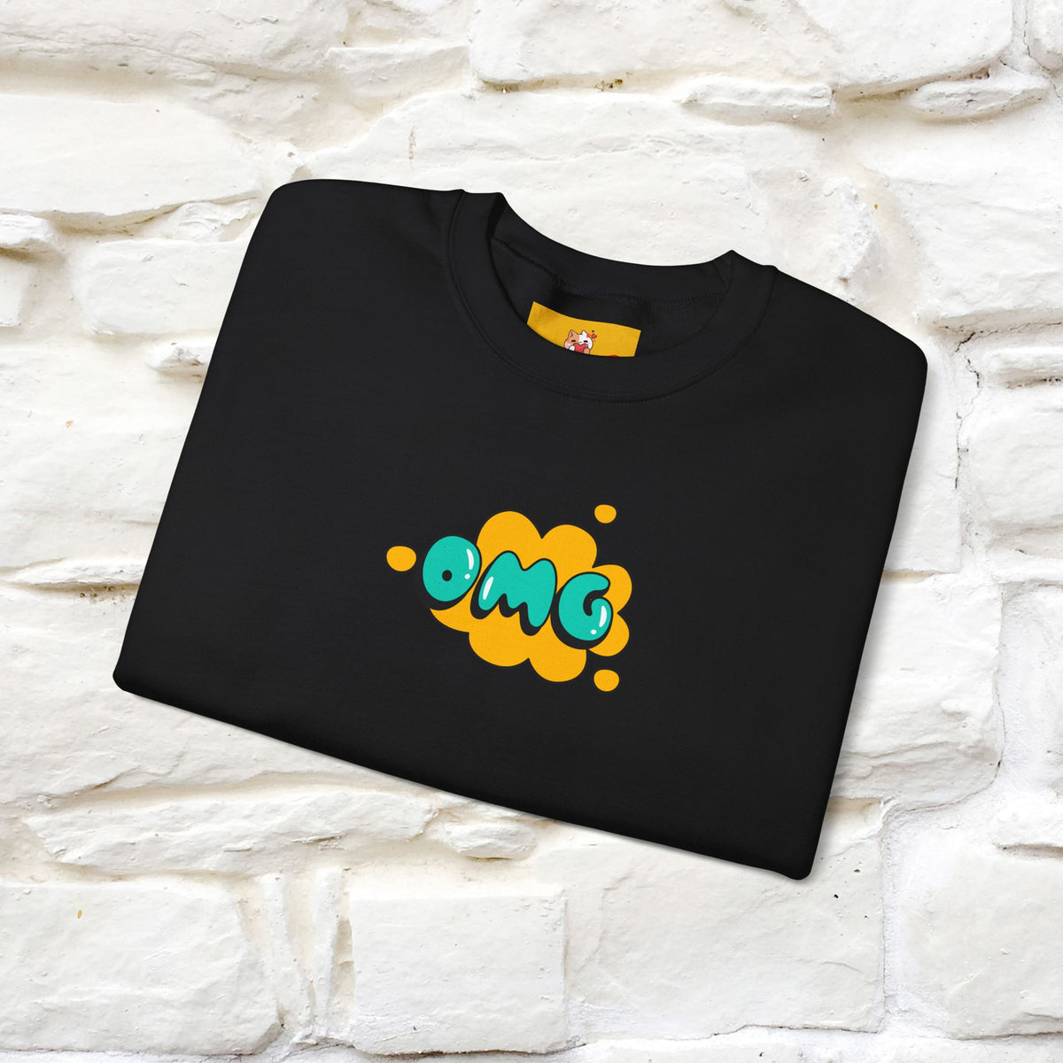 "OMG'' |Cat Sweatshirt | Nunu&Miao Studio