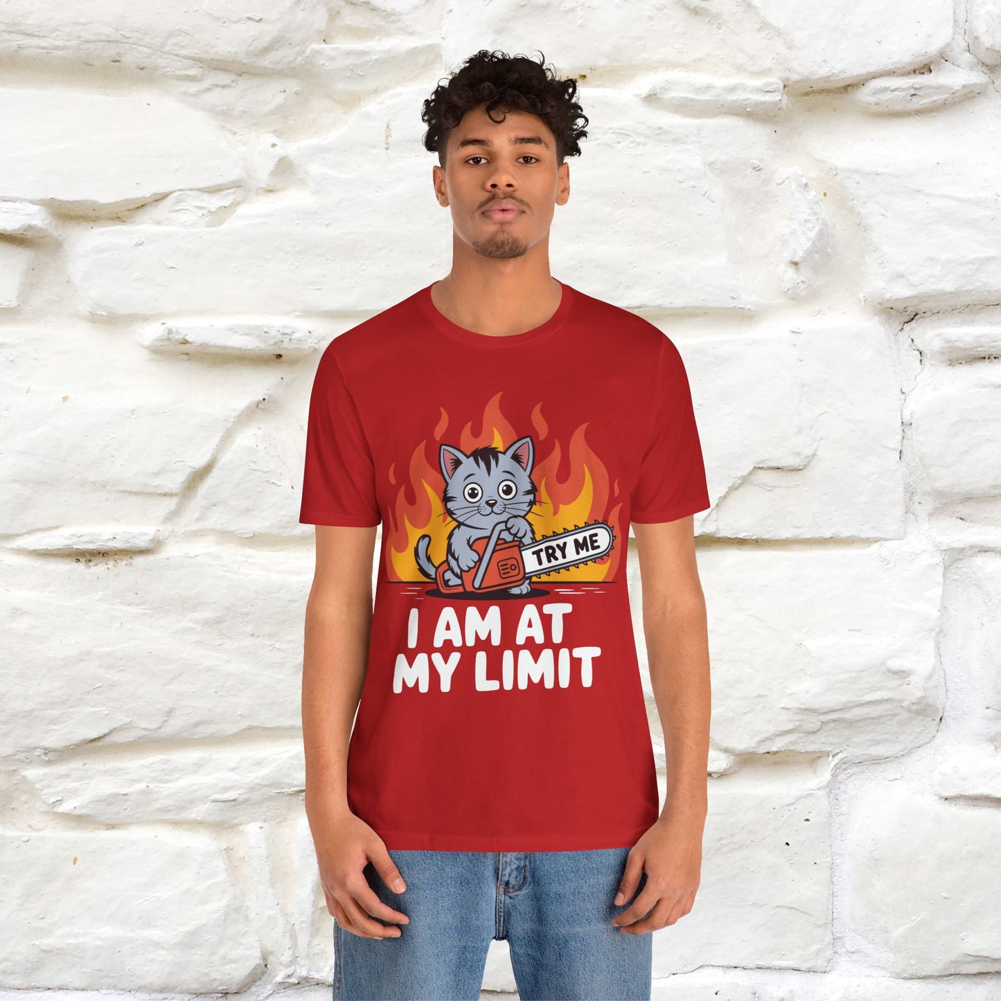 "I am At My Limit" |Funny T-Shirt | Nunu&Miao Studio - Nunu&Miao Studio