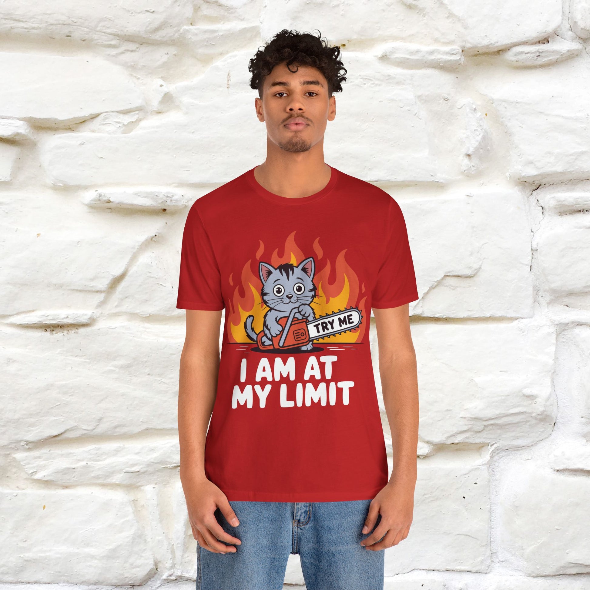 "I am At My Limit" |Funny T-Shirt | Nunu&Miao Studio - Nunu&Miao Studio