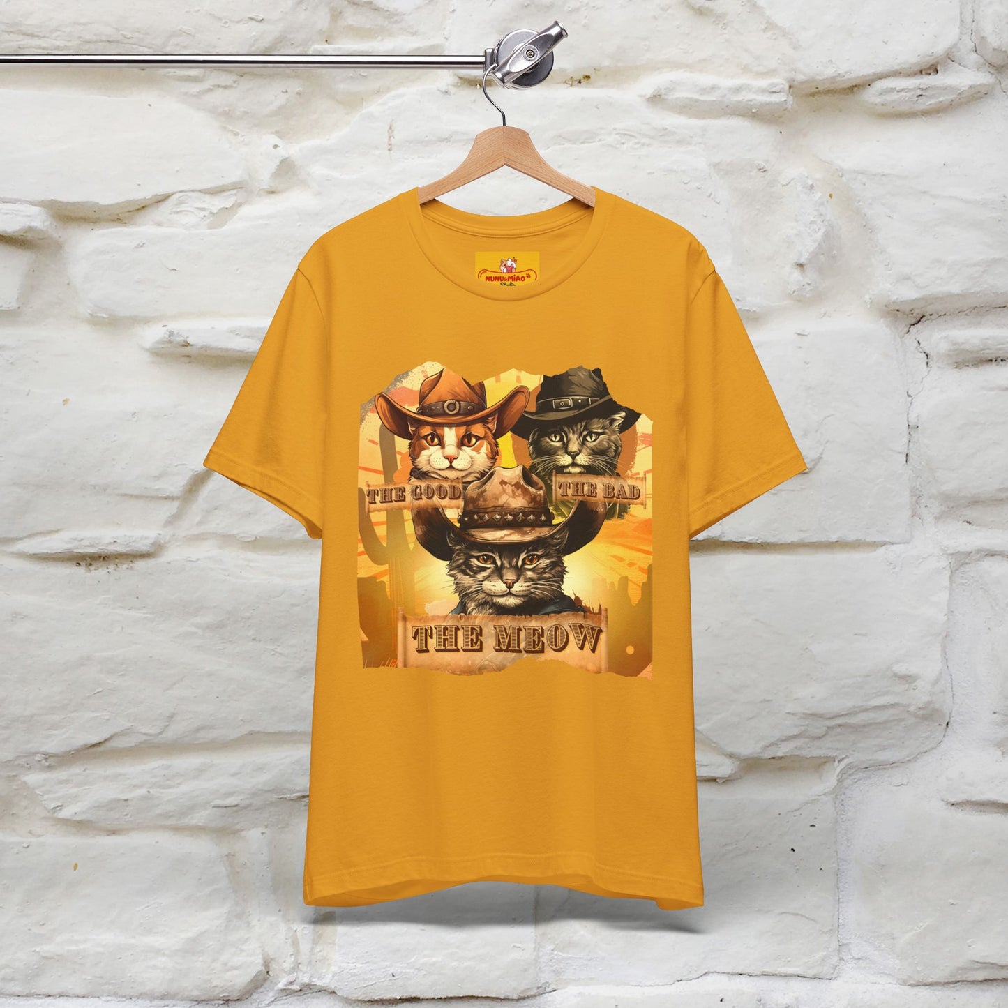 ''The Good, the Bad, and the Meow''| CatT-Shirt | Nunu&Miao Studio - Nunu&Miao Studio