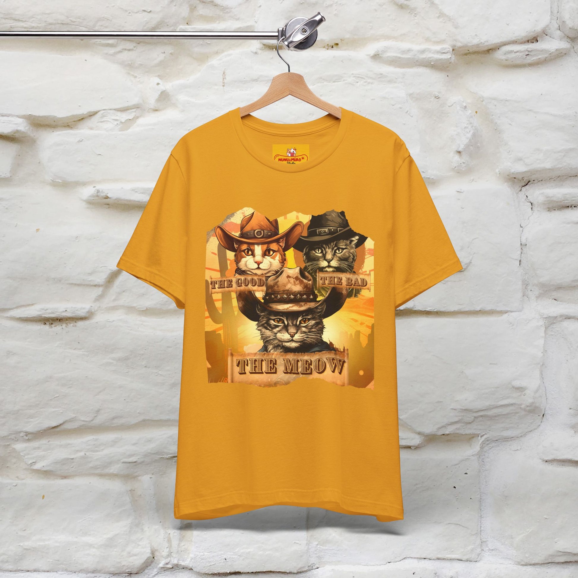 ''The Good, the Bad, and the Meow''| CatT-Shirt | Nunu&Miao Studio - Nunu&Miao Studio