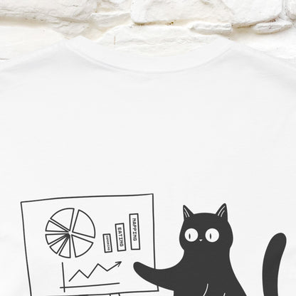 “Trust me, I’m statistically significant.”|  Cat T-Shirt | Front & Back Design | Nunu&Miao Studio