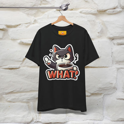 ''What !'' | Cat T-Shirt  | Nunu&Miao Studio - Nunu&Miao Studio