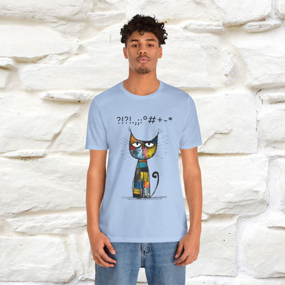 "Enigma" Cat T-shirt |Nunu&Miao Studio - Nunu&Miao Studio