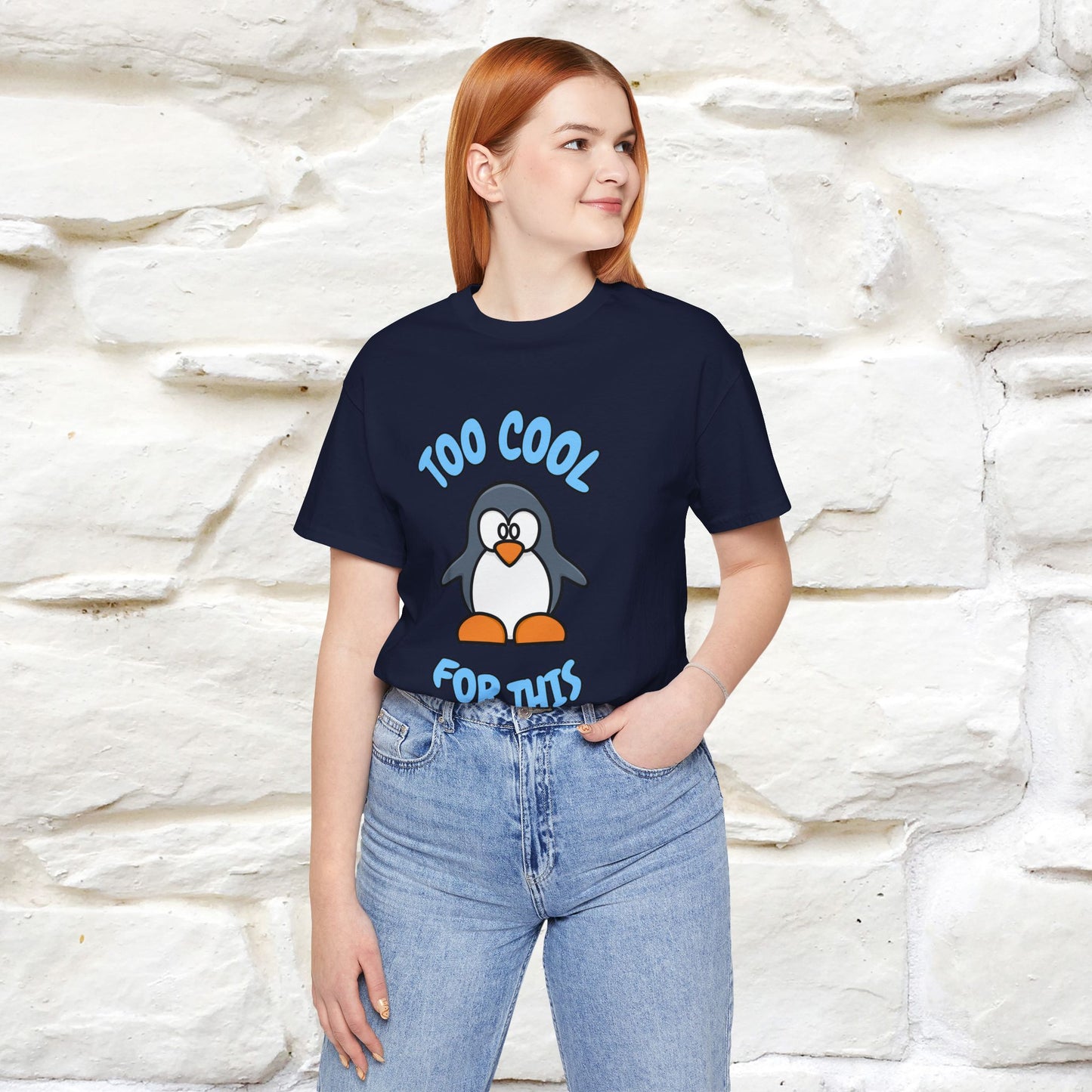 ''Too Cool For This" |Cat T-Shirt | Nunu&Miao Studio - Nunu&Miao Studio