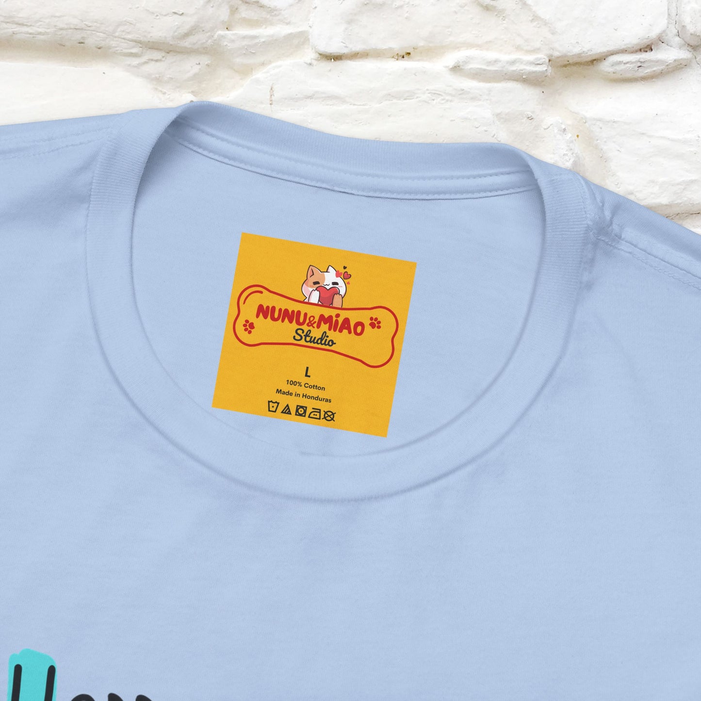 "I'M Happy To See You But Keep The Distance" Cat T-Shirt | Nunu&Miao Studio - Nunu&Miao Studio