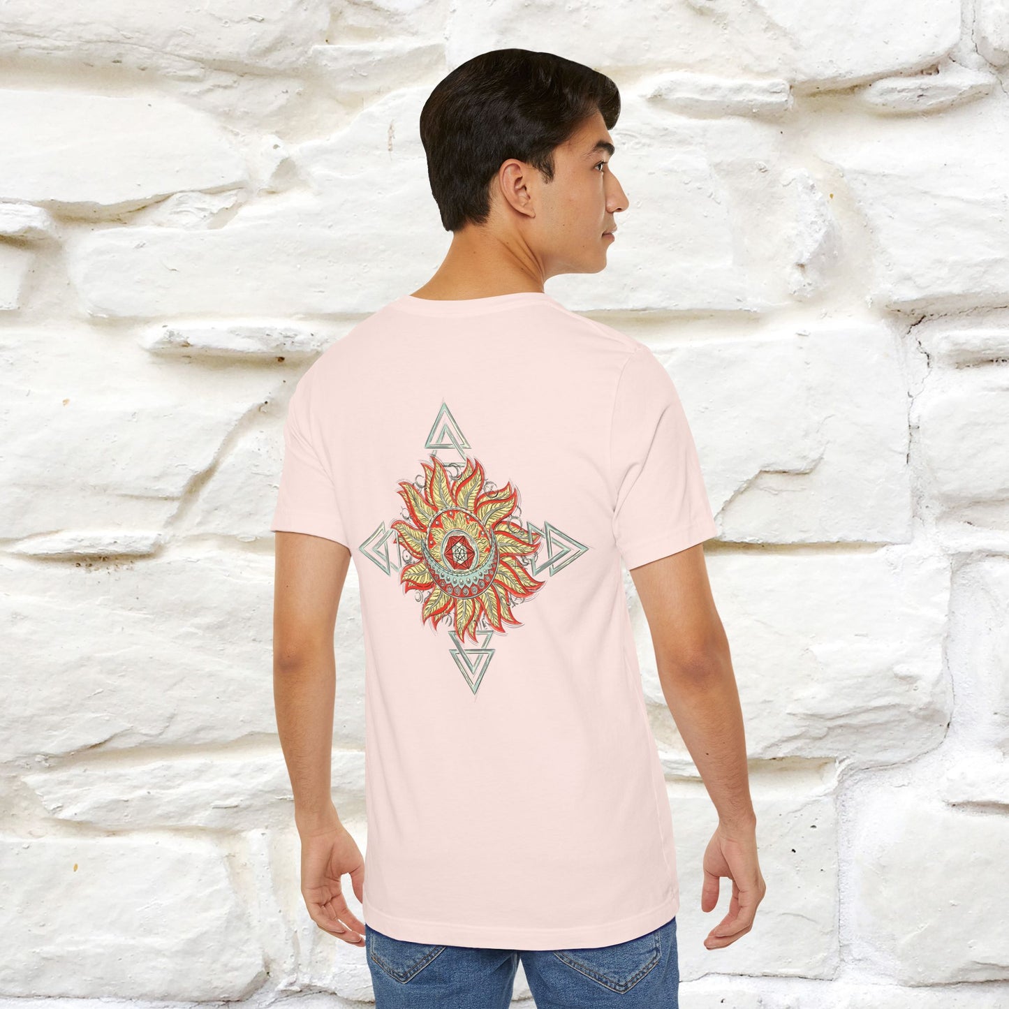 "The Third Eye'' Cat T-Shirt Front and Back Design | Nunu&Miao Studio - Nunu&Miao Studio