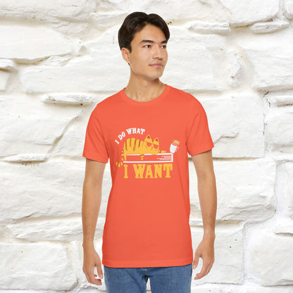 "I Do What I Want" Cat T-Shirt | Nunu & Miao Studio - Nunu&Miao Studio