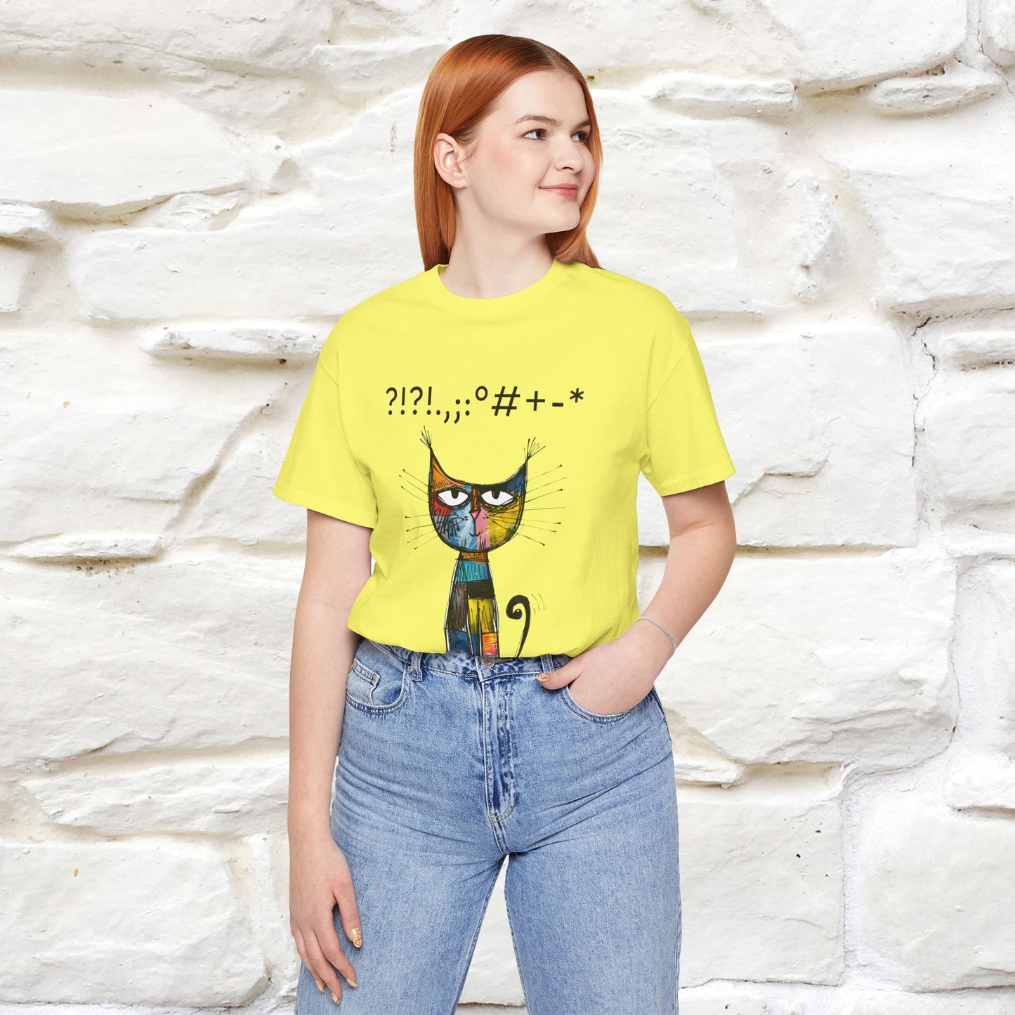 "Enigma" Cat T-shirt |Nunu&Miao Studio - Nunu&Miao Studio
