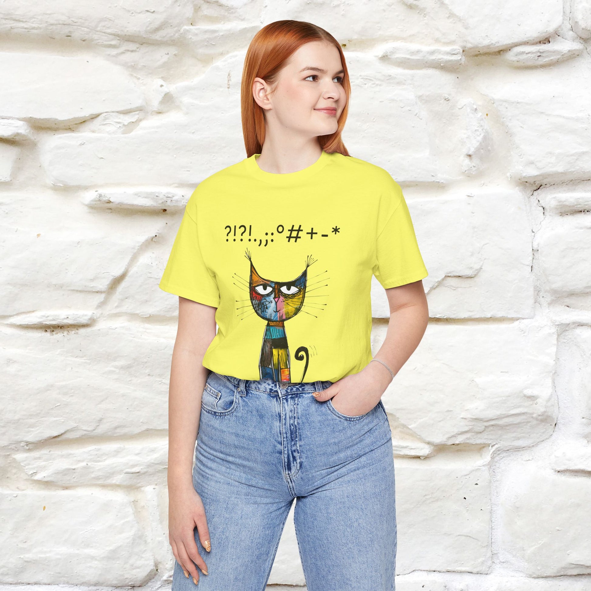"Enigma" Cat T-shirt |Nunu&Miao Studio - Nunu&Miao Studio