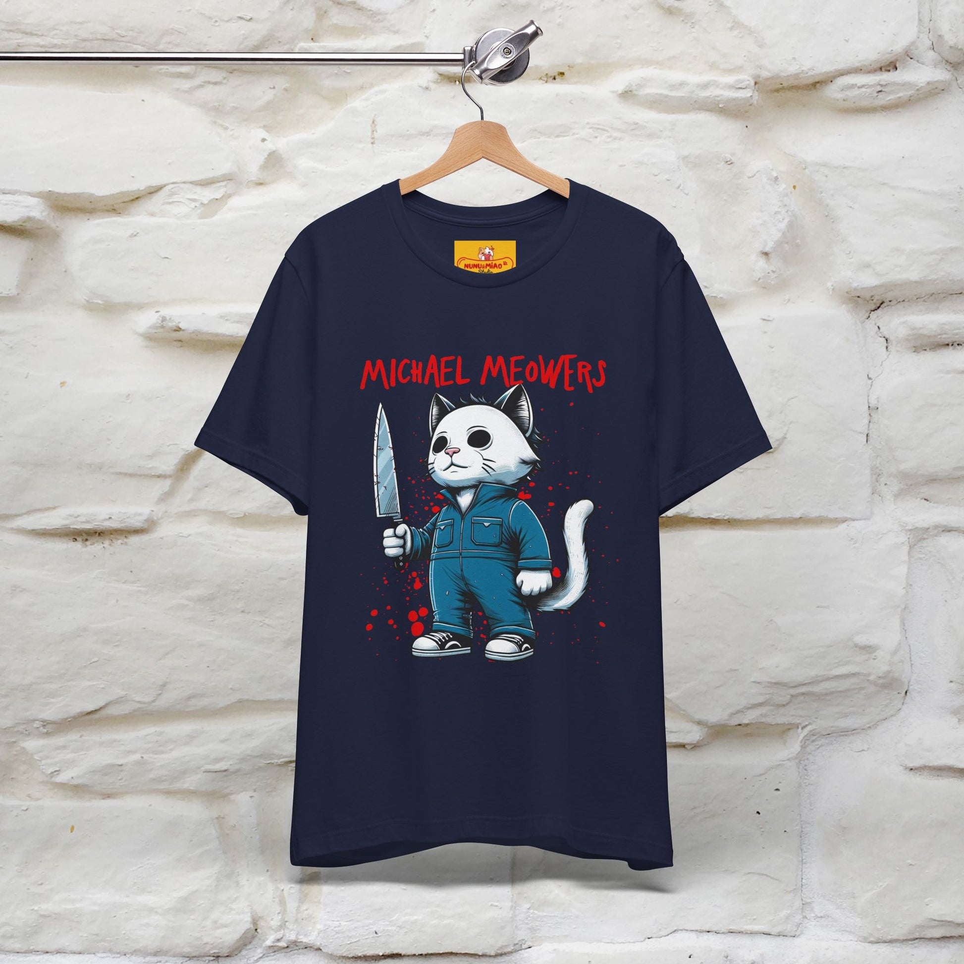 ''Michael Meowers'' Cat T-Shirt |  | Nunu&Miao Studio - Nunu&Miao Studio