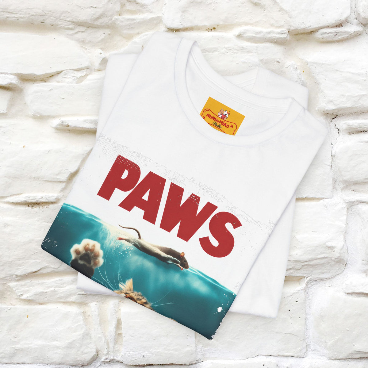 ''Paws'' Cat T-Shirt |  | Nunu&Miao Studio