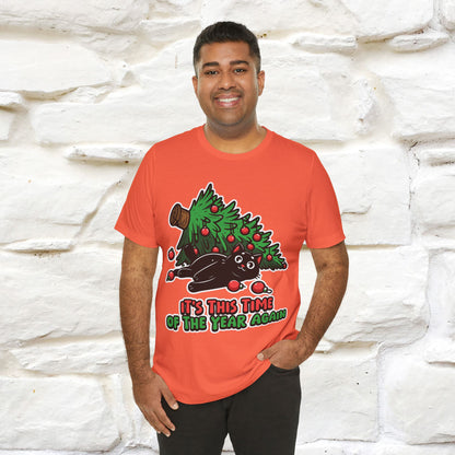 “It's This Time Of The Year ...” | Cat T-Shirt | Nunu&Miao Studio
