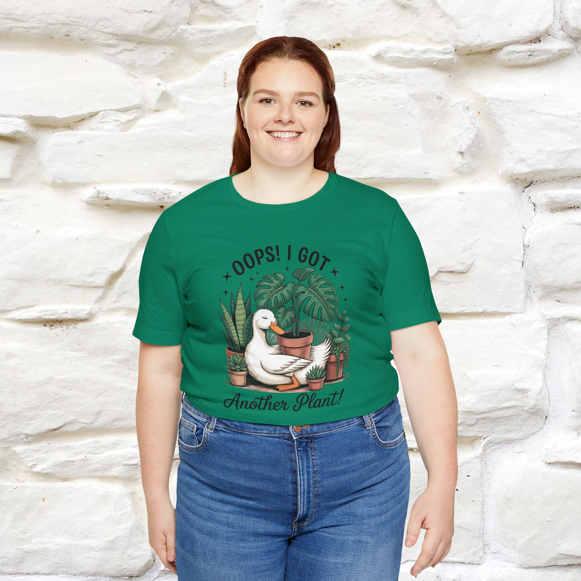 "Oops! I Got Another Plant" Plant T-shirt |Nunu&Miao Studio - Nunu&Miao Studio