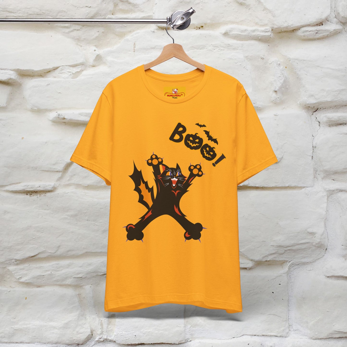 "Boo" Cat  T-shirt |Nunu&Miao Studio - Nunu&Miao Studio