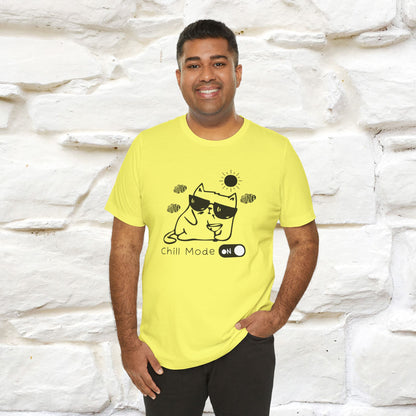 ''Chill Mode on'' Cat T-Shirt | Nunu&Miao Studio