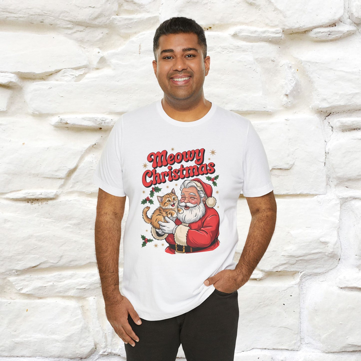 “Meowy Christmas” | Cat T-Shirt | Nunu&Miao Studio