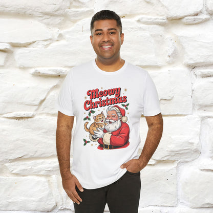 “Meowy Christmas” | Cat T-Shirt | Nunu&Miao Studio