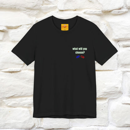 The Catrix: What Will You Choose?  | Cat T-Shirt |Nunu&Miao Studio - Nunu&Miao Studio