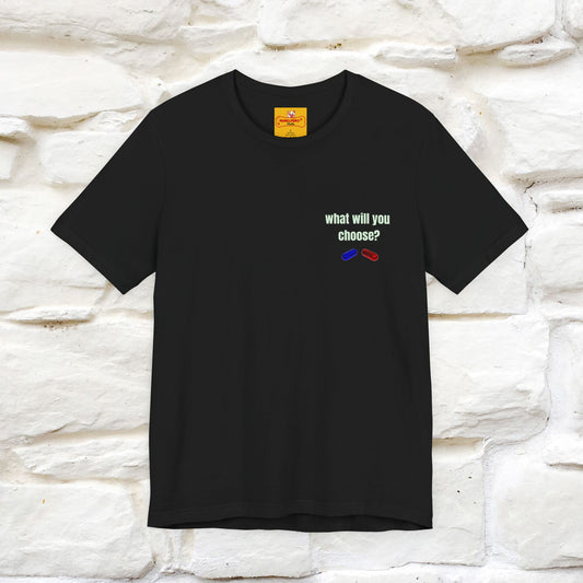 The Catrix: What Will You Choose?  | Cat T-Shirt |Nunu&Miao Studio - Nunu&Miao Studio
