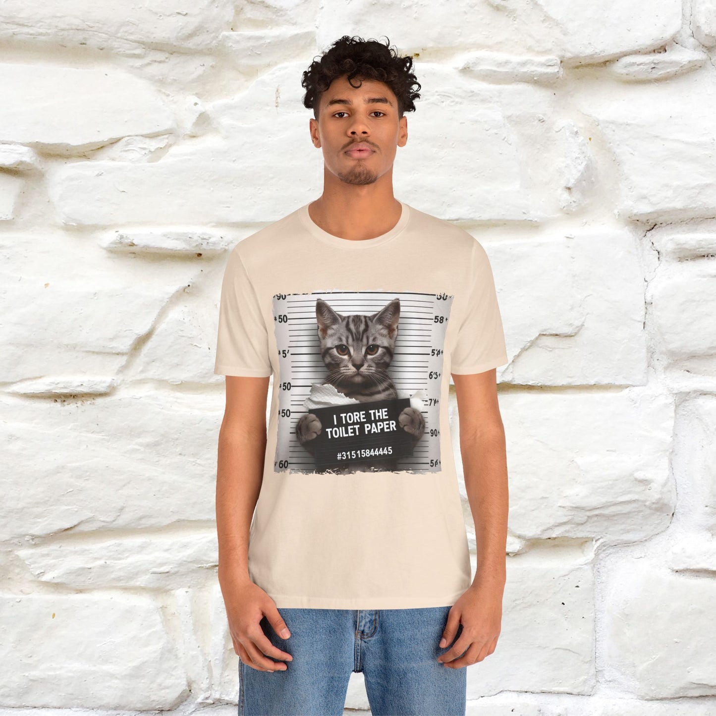 ''I Tore The Toilet Paper'' | Funny Cat T-Shirt | Nunu&Miao Studio - Nunu&Miao Studio
