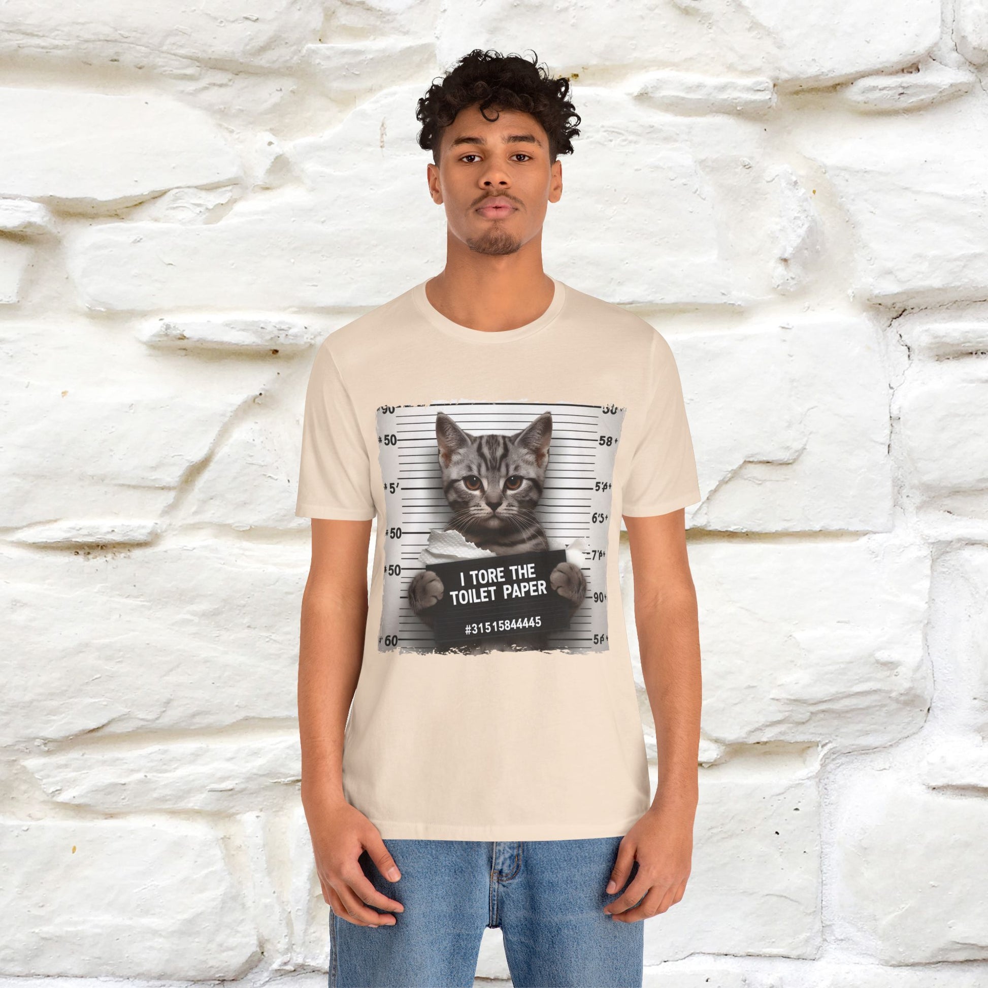 ''I Tore The Toilet Paper'' | Funny Cat T-Shirt | Nunu&Miao Studio - Nunu&Miao Studio