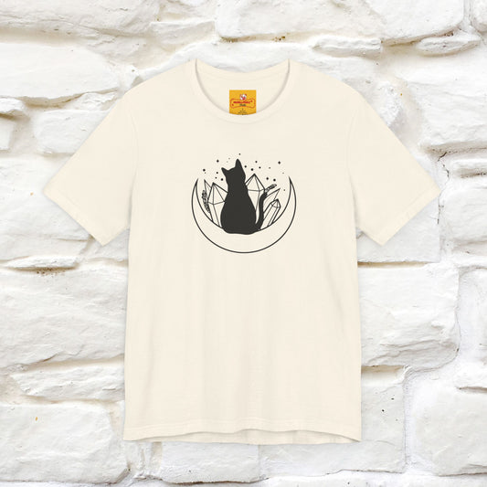 ''The Cristal'' Cat T-Shirt Front and Back Design | Nunu&Miao Studio - Nunu&Miao Studio