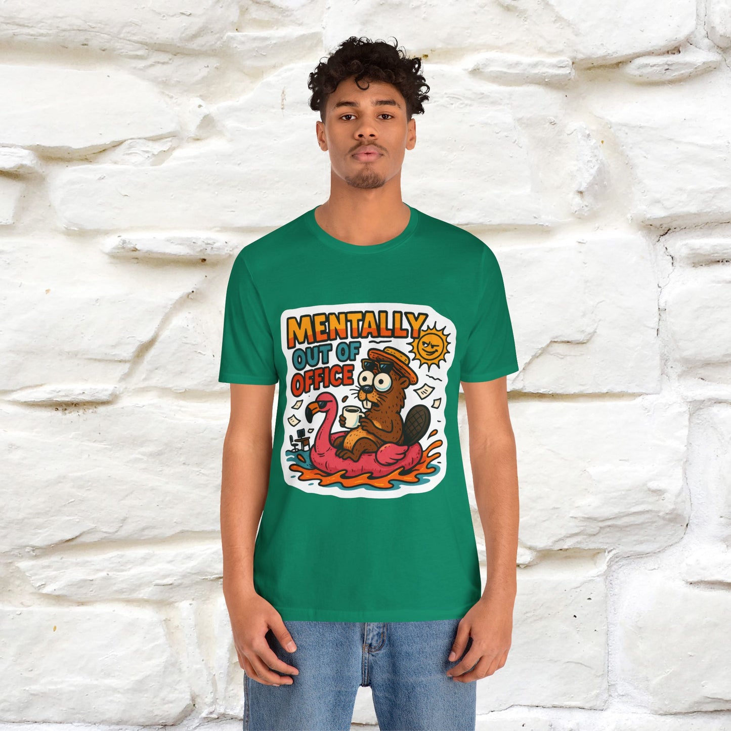 ''Mentally Out Of Office''|  Sarcastic Cat T-Shirt | Nunu&Miao Studio