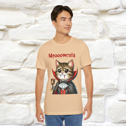 "Meooowcula" Cat T-shirt |Nunu&Miao Studio - Nunu&Miao Studio