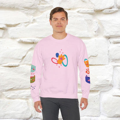 ''Catnaval'' |Cat Sweatshirt | Nunu&Miao Studio