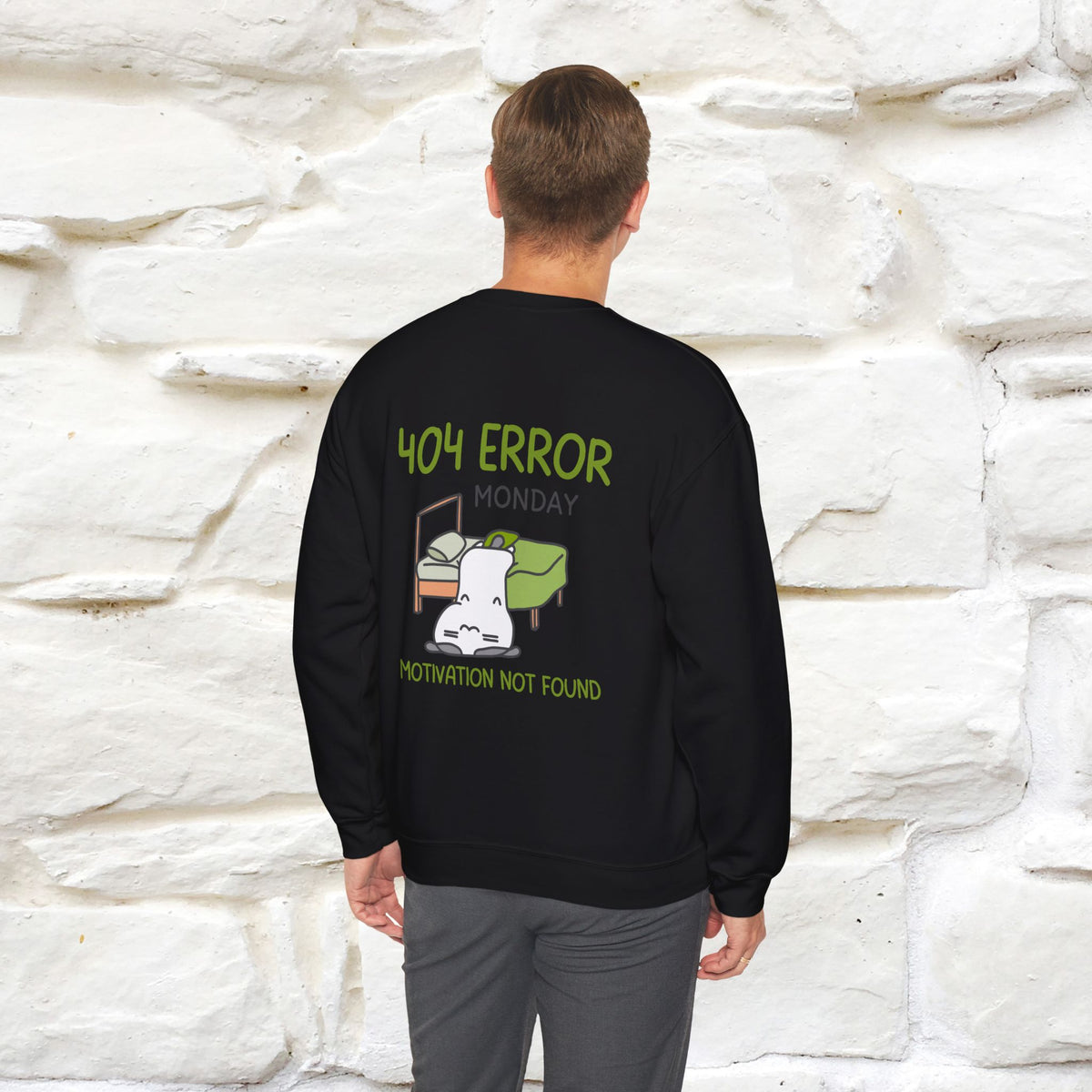 "404 Error'' |Cat Sweatshirt | Nunu&Miao Studio