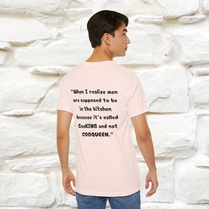 ’“When I realize men are ...." Funny Cat T-Shirt | Nunu&Miao Studio