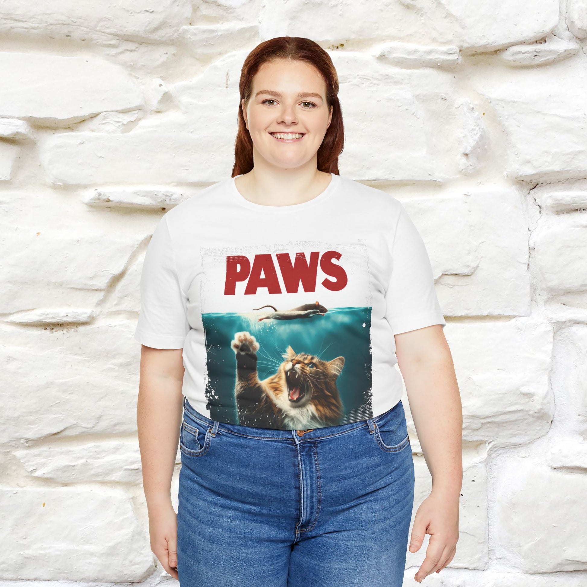 ''Paws'' Cat T-Shirt |  | Nunu&Miao Studio - Nunu&Miao Studio