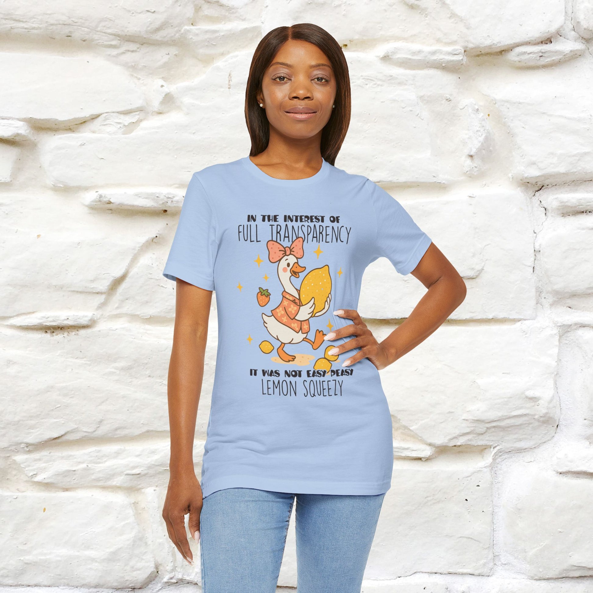 "It Was Not Easy Peasy" Funny T-shirt |Nunu&Miao Studio - Nunu&Miao Studio