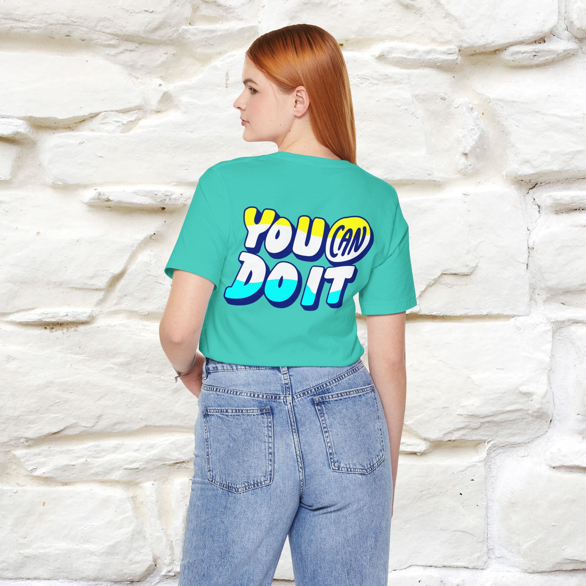 "You Can Do It'' | Front & Back Design | Nunu&Miao Studio - Nunu&Miao Studio