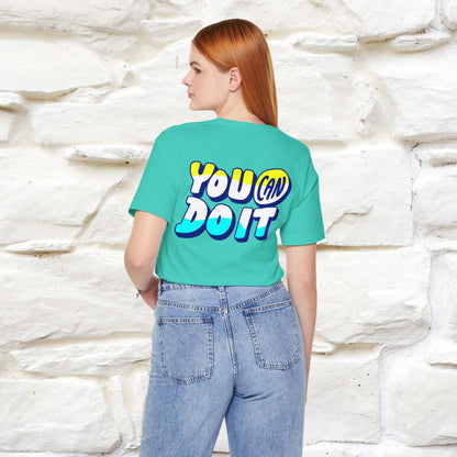 "You Can Do It'' | Front & Back Design | Nunu&Miao Studio - Nunu&Miao Studio