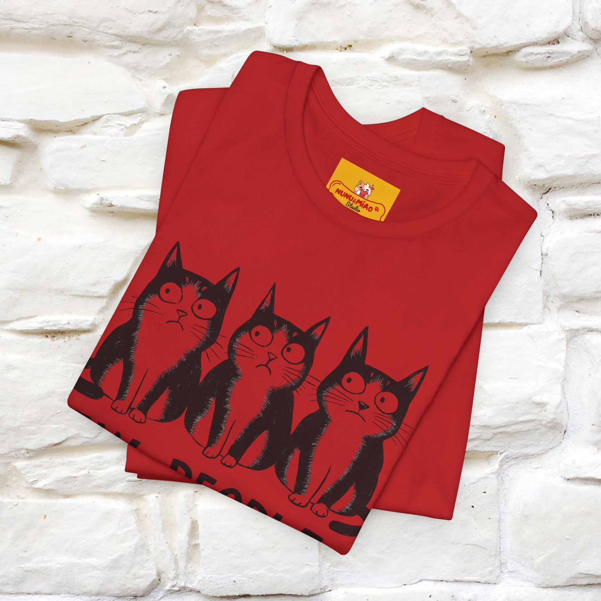 Ew, People | Funny Cat T-Shirt | Nunu&Miao Studio - Nunu&Miao Studio