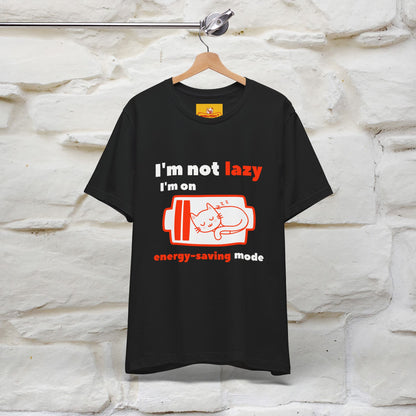 ''I am Not Lazy...'' Cat T-Shirt | Nunu&Miao Studio - Nunu&Miao Studio