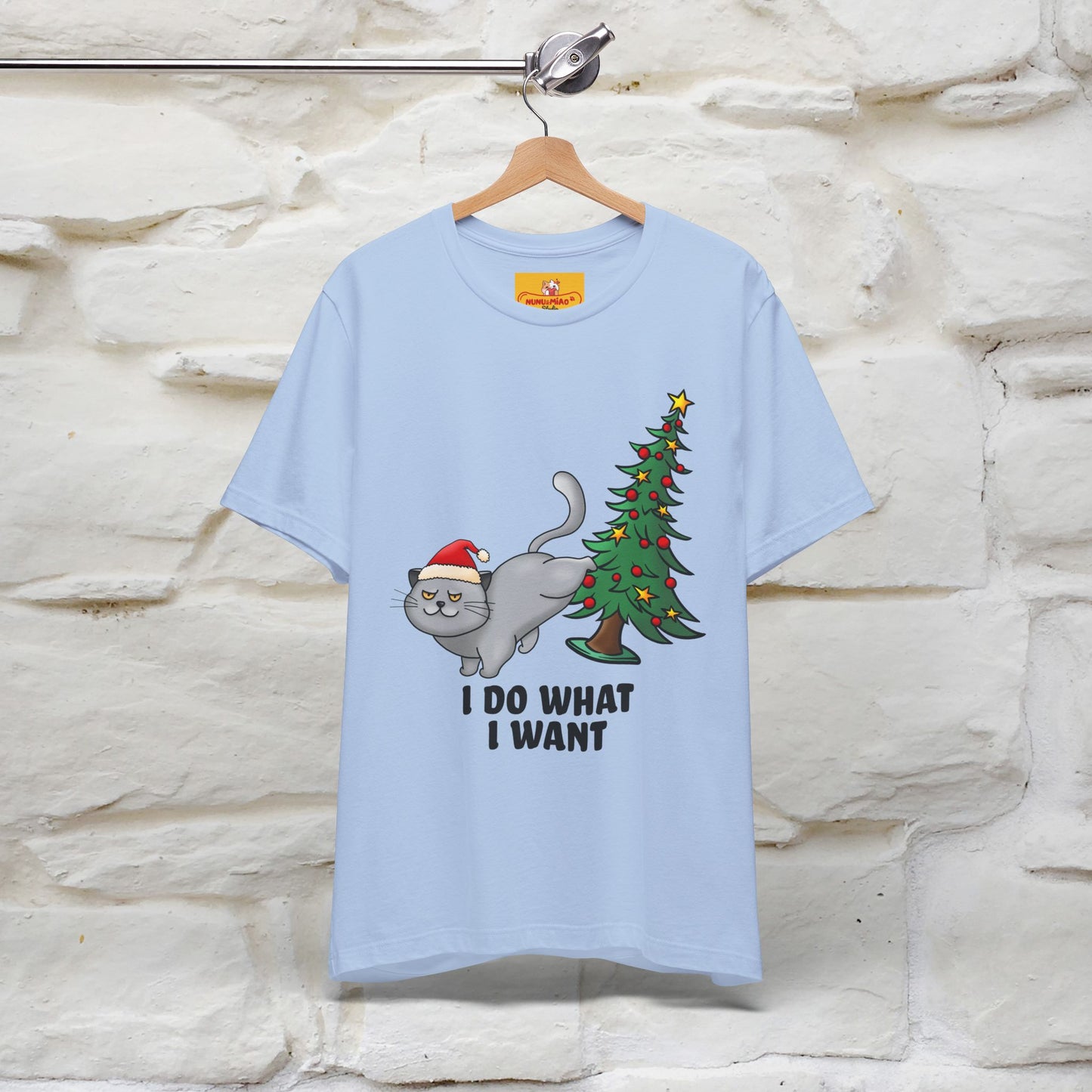 "I Do What I Want" |Funny Cat T-Shirt | Nunu&Miao Studio