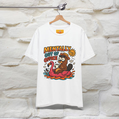 ''Mentally Out Of Office''|  Sarcastic Cat T-Shirt | Nunu&Miao Studio