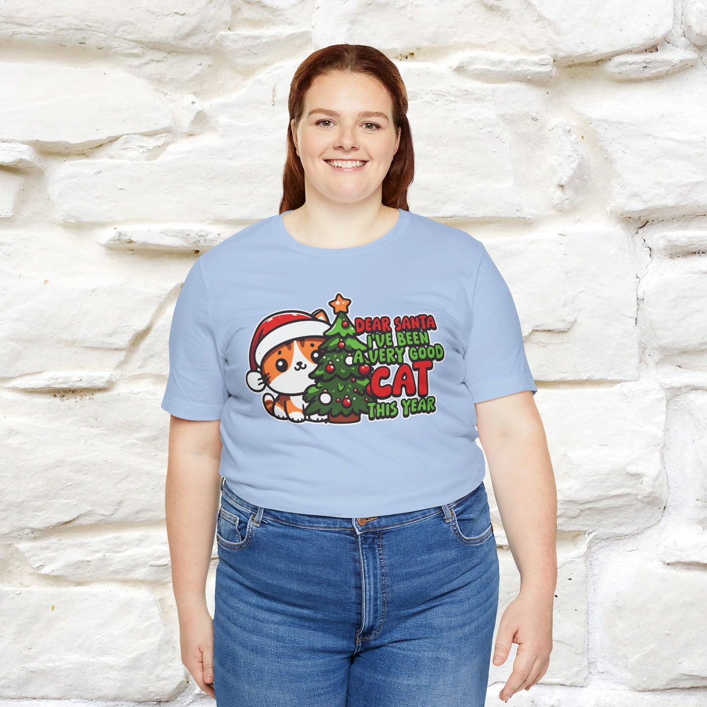 “Dear Santa, I'v Been a Very Good Cat..” | Cat T-Shirt | Nunu&Miao Studio