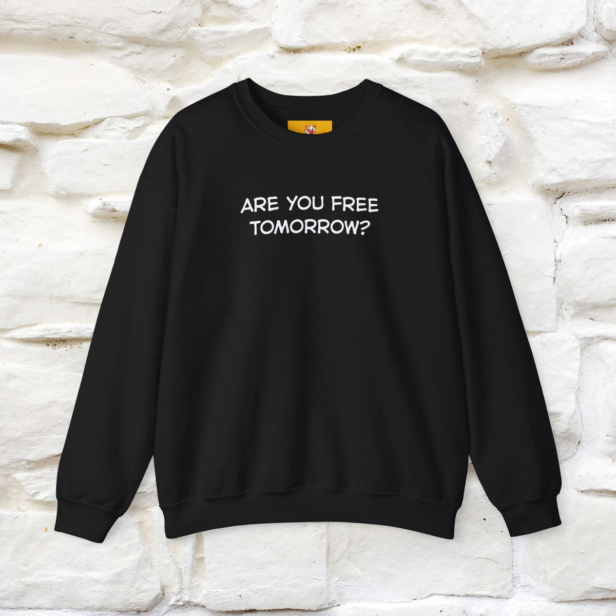 ''Are You Free Tomorrow ...'' | Cute Cat Sweatshirt | Nunu&Miao Studio