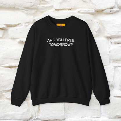 ''Are You Free Tomorrow ...'' | Cute Cat Sweatshirt | Nunu&Miao Studio