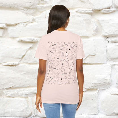 "Antidepressants" Cat T-Shirt | Front & Back Design | Nunu&Miao Studio - Nunu&Miao Studio