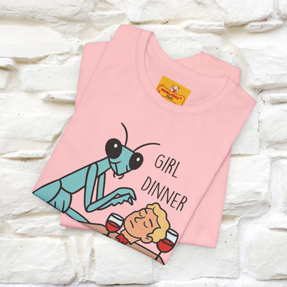 "Girl Dinner" Funny T-shirt |Nunu&Miao Studio - Nunu&Miao Studio