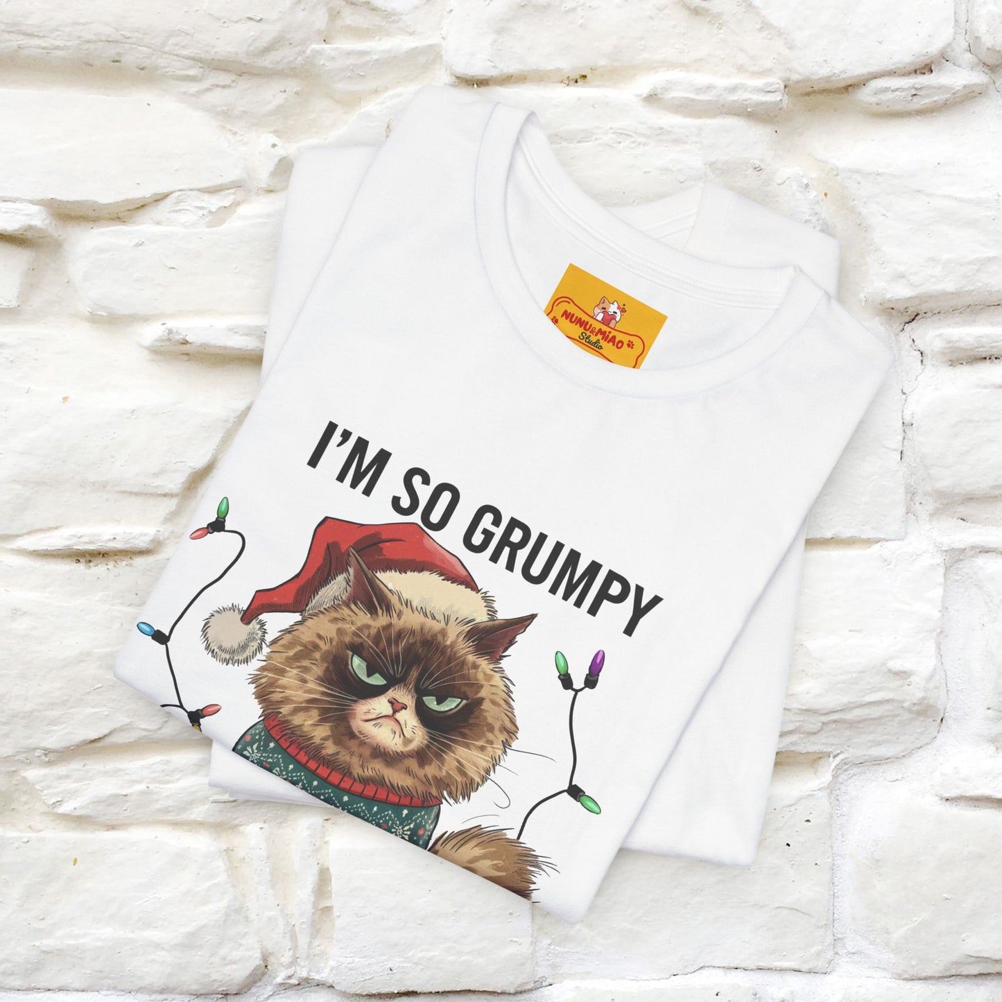 "I'm So Grumpy, I'm Not Even Talking To Myself" |Funny T-Shirt | Nunu&Miao Studio