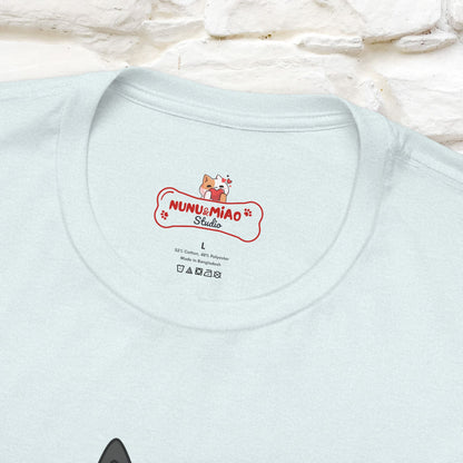 ''Life Begings After Coffe''  Cat T-shirt for Men and Women  100% Cotton* - Nunu&Miao Studio