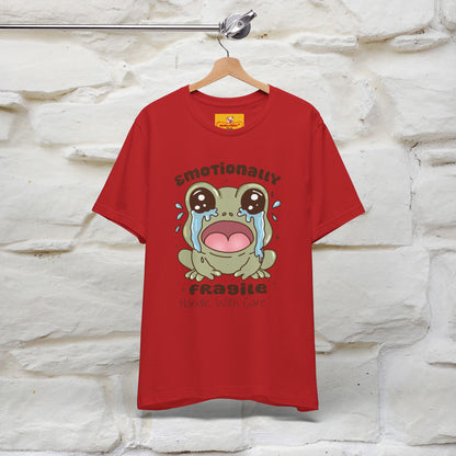 "Emotionally Fragile Handle With Care " Funny T-shirt |Nunu&Miao Studio - Nunu&Miao Studio