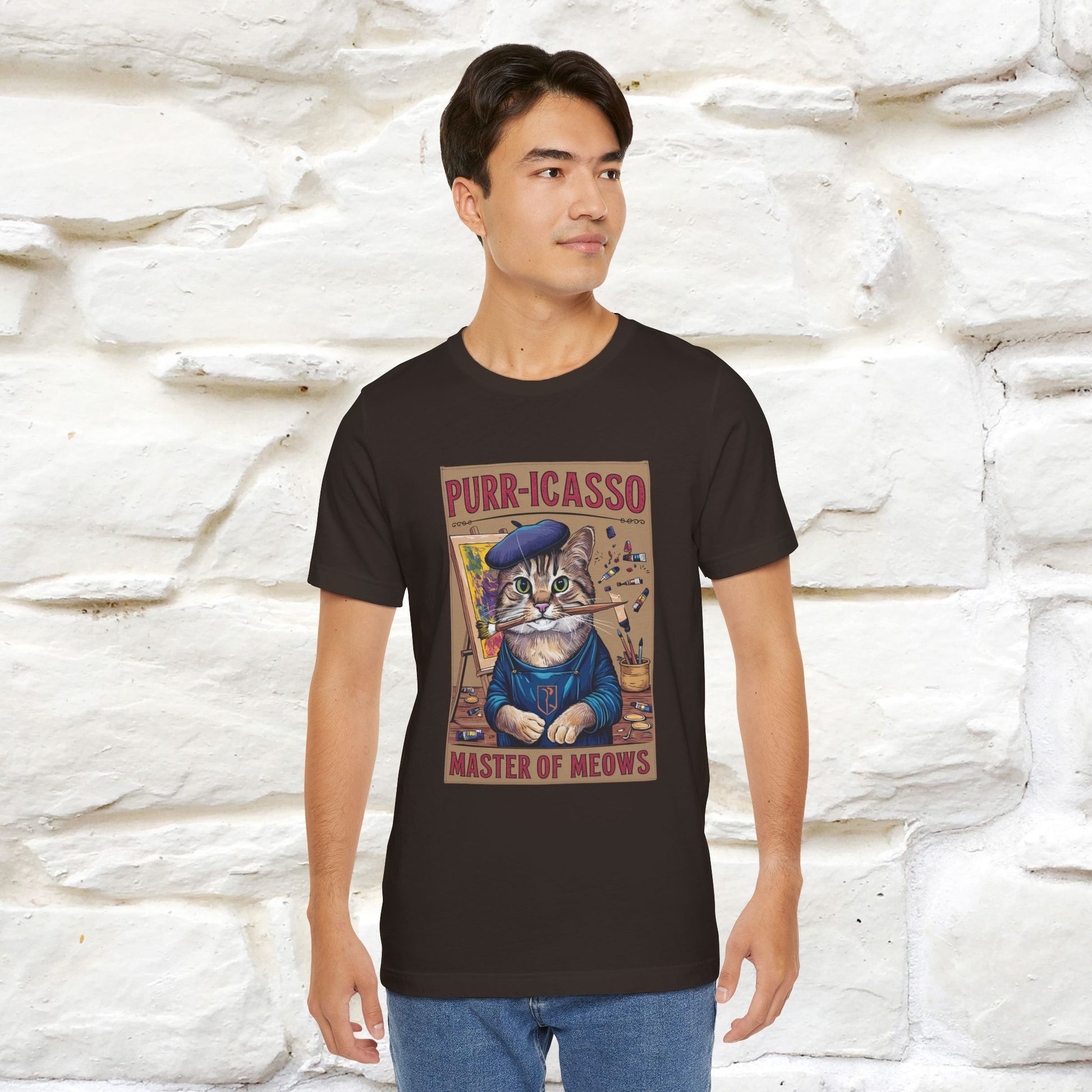 ''Purr-Icasso Masters Of Meows'' | CatT-Shirt | Nunu&Miao Studio - Nunu&Miao Studio