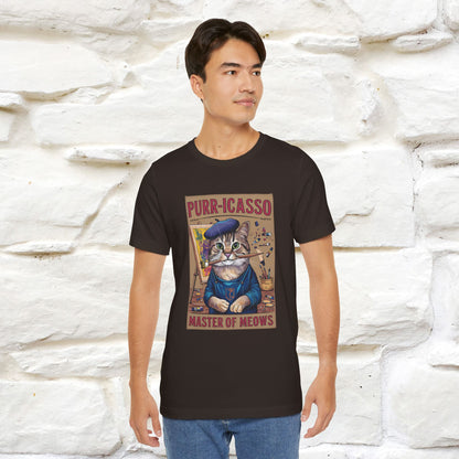''Purr-Icasso Masters Of Meows'' | CatT-Shirt | Nunu&Miao Studio - Nunu&Miao Studio